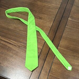 Bright Green Necktie
